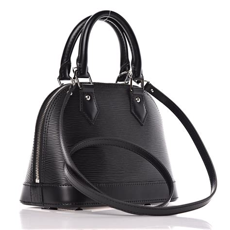 alma bb louis vuitton black|Louis Vuitton black alma bag.